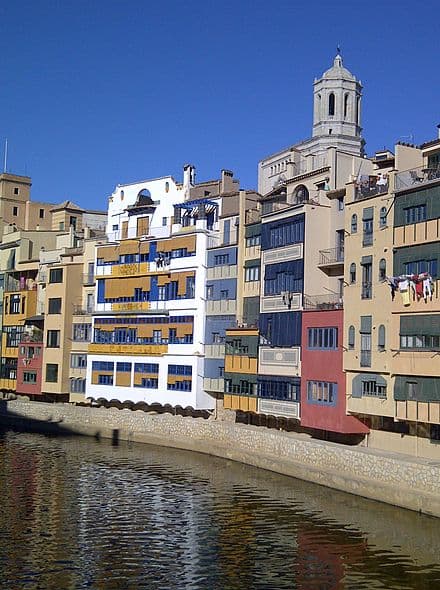 The Houses on the River Onyar en Girona