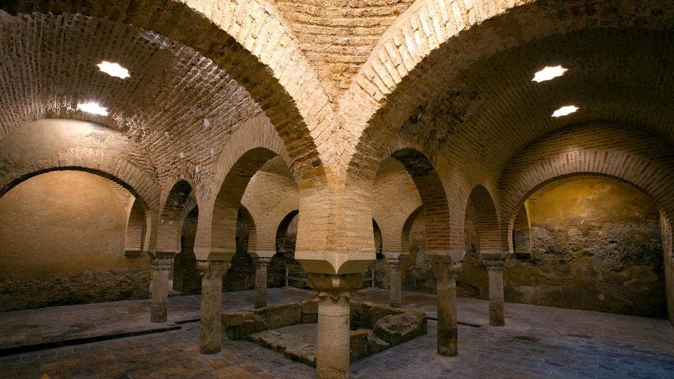 Arab baths in Jaén en Jaen