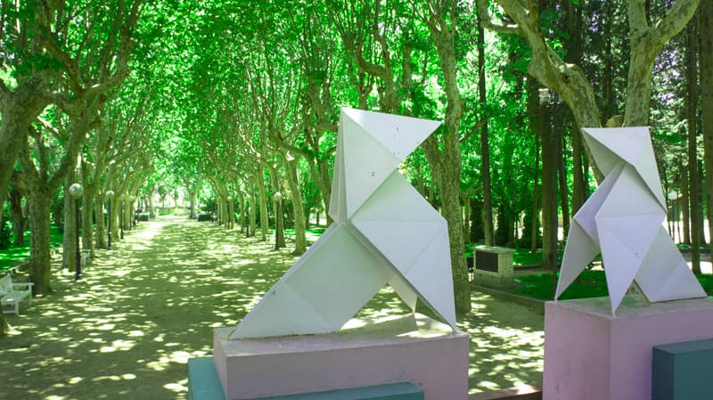 Miguel Servet Park in Huesca en Huesca