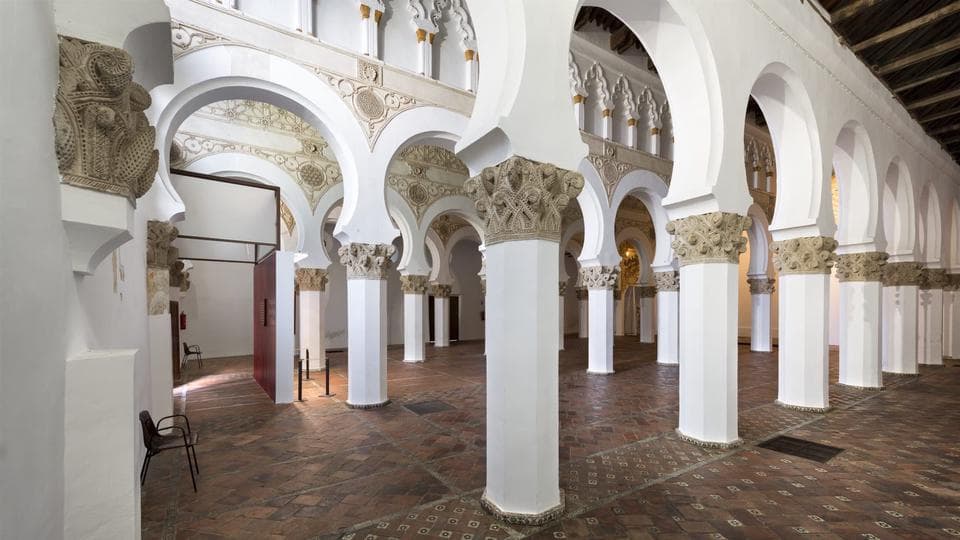 Synagogue of Santa María la Blanca of Toledo en Toledo