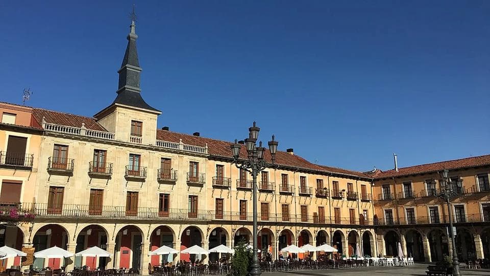 Plaza Mayor of León en Leon