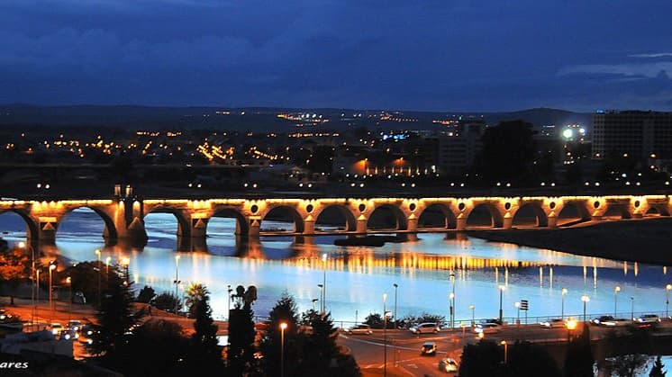 Palmas Bridge in Badajoz en Badajoz