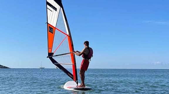 Windsurfing in Vilanova en Vilanova I La Geltru