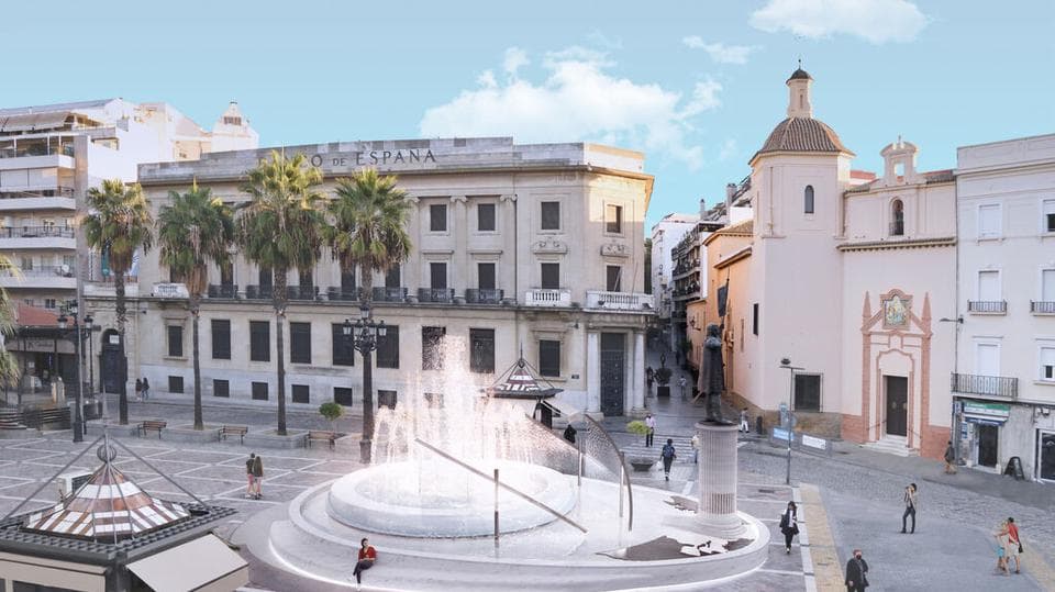 Plaça de les Monges en Huelva