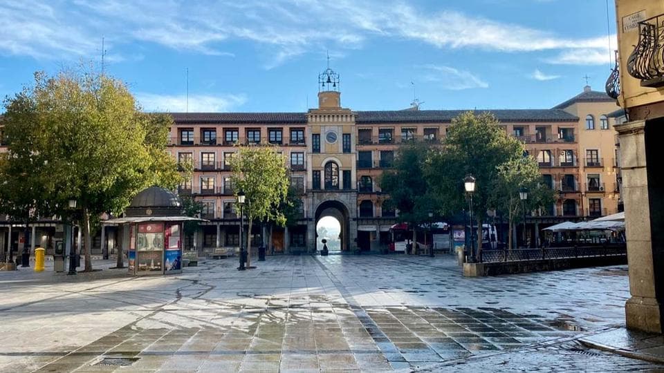 Zocodover Square in Toledo en Toledo
