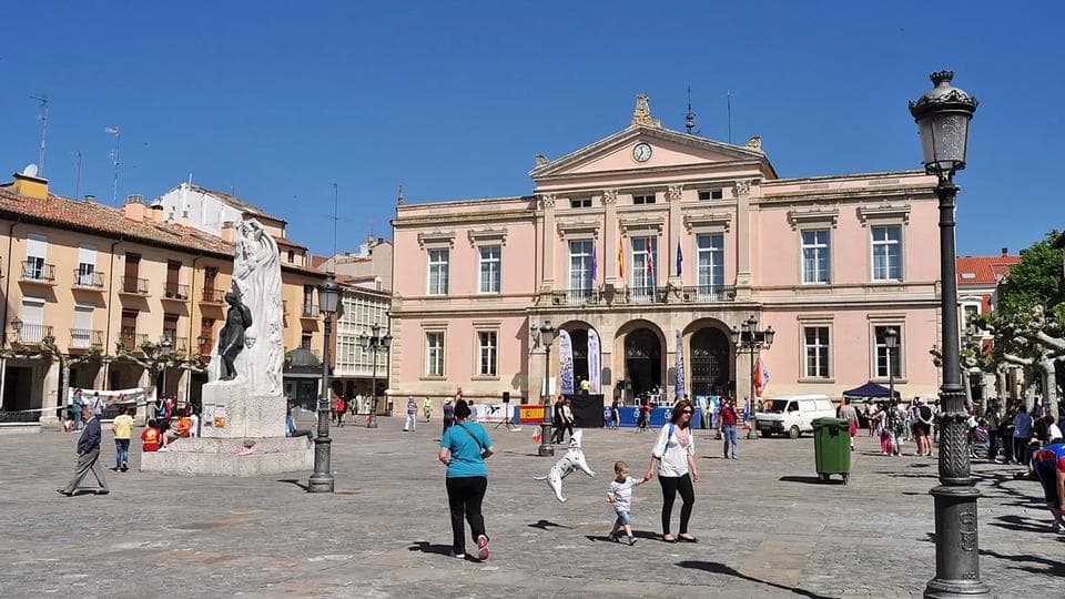 Plaza Mayor of Palencia en Palencia