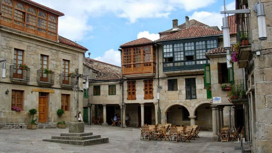 Plaza de la Lenya in Pontevedra