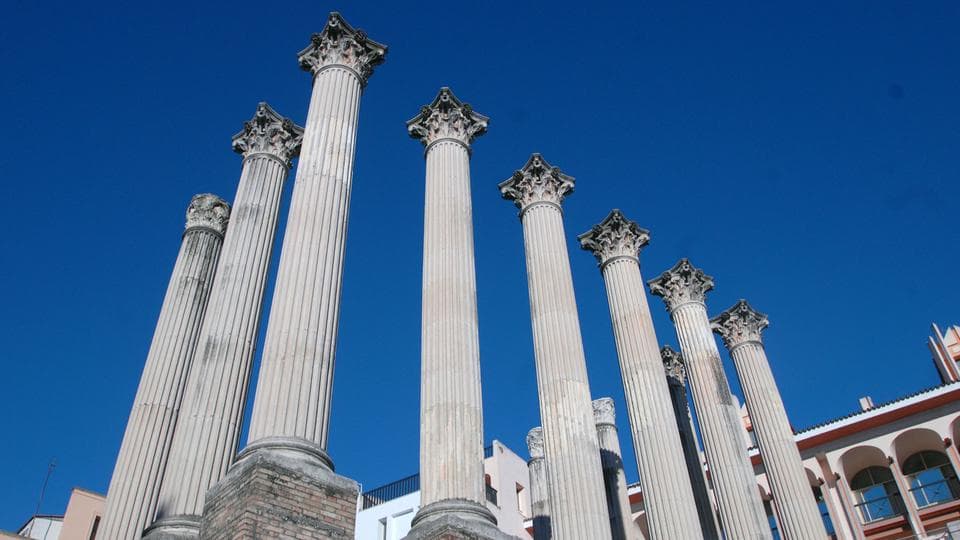 Roman temple of Córdoba en Cordoba
