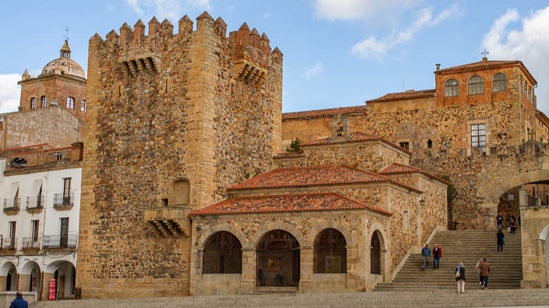 Bujaco Tower in Cáceres en Caceres