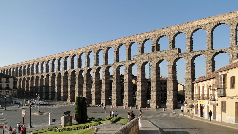 Aqueduct of Segovia en Segovia