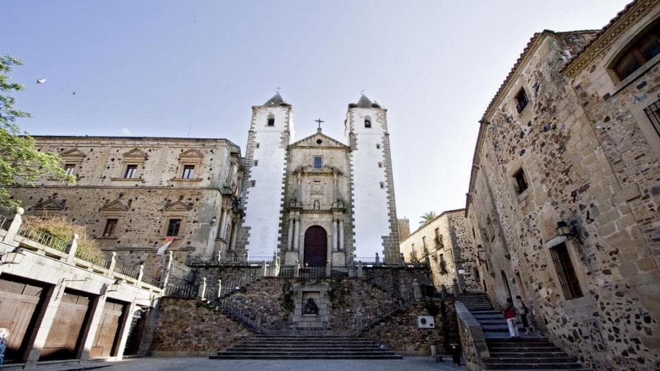 Plaza de San Jorge de Cáceres en Caceres