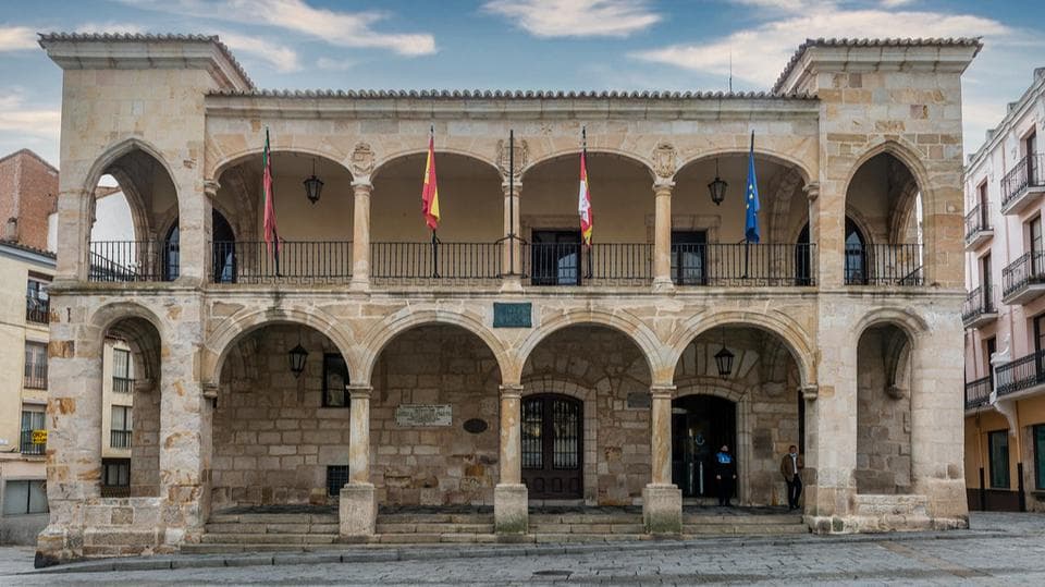 Old Town Hall of Zamora en Zamora