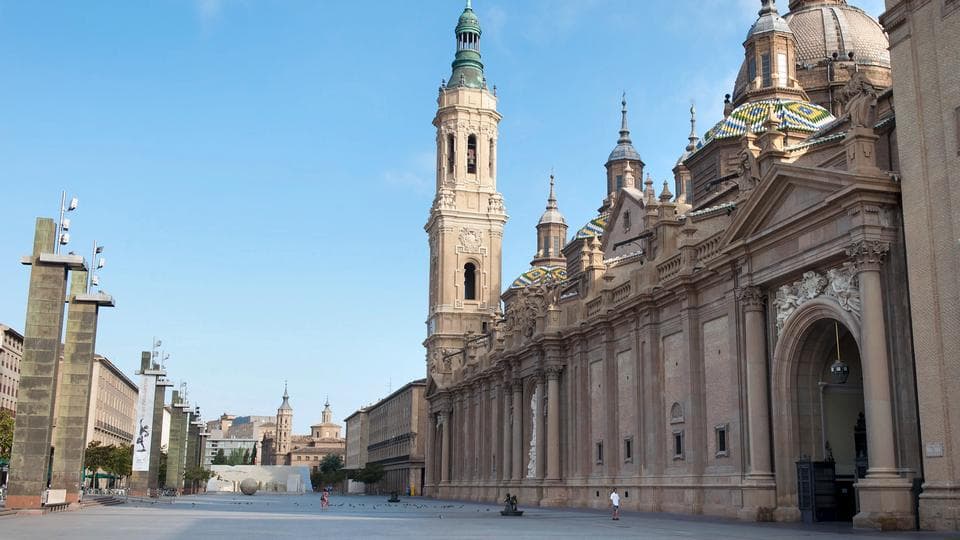 Pilar Square en Zaragoza