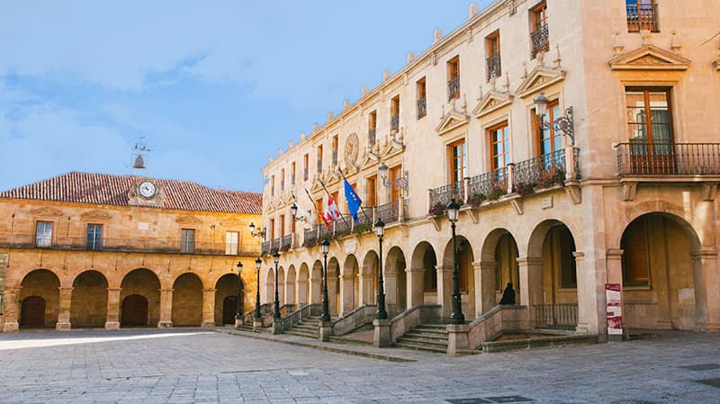 Plaza Mayor of Soria en Soria